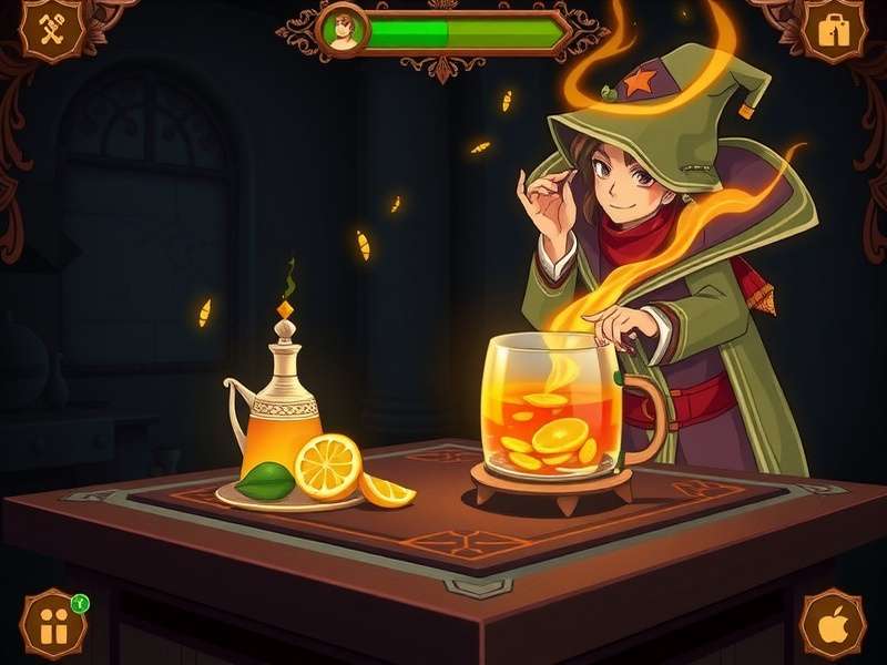 Tea Infusion Wizard gameplay screenshot